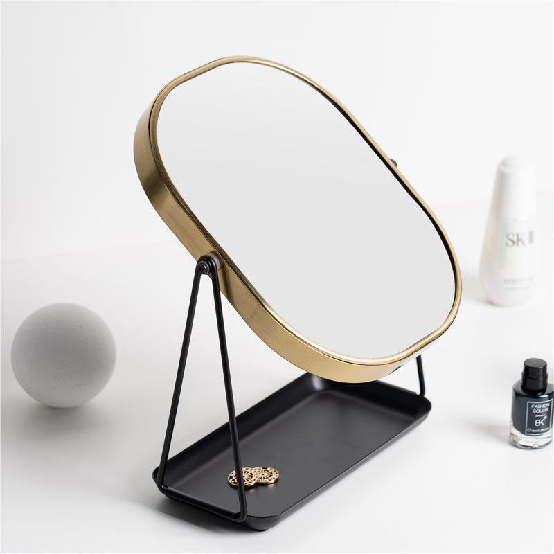 doppelseitige Make -up -Spiegel